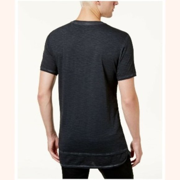 GUESS Men's Floral Dragon 1981 Long Line Fit T-Shirt Size 2XL - Picture 2 of 7